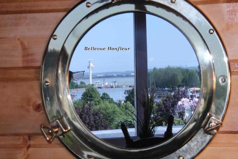 翁弗勒尔Le Bellevue - Beautiful Sea View公寓 外观 照片